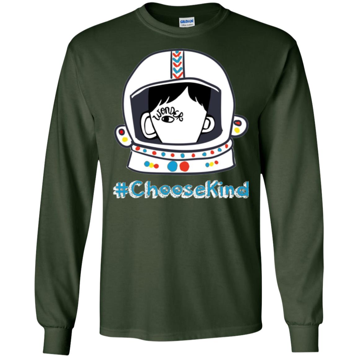 Anti Bullying T-shirt Choose Kind Forest Green