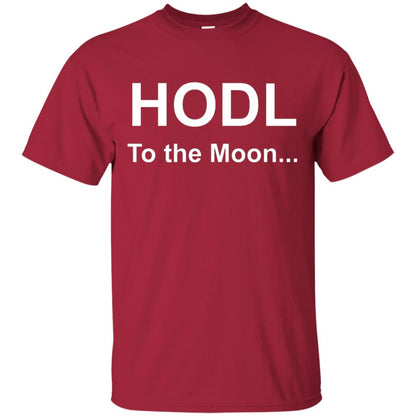 Bitcoin Cryptocurrency T-shirt Cardinal