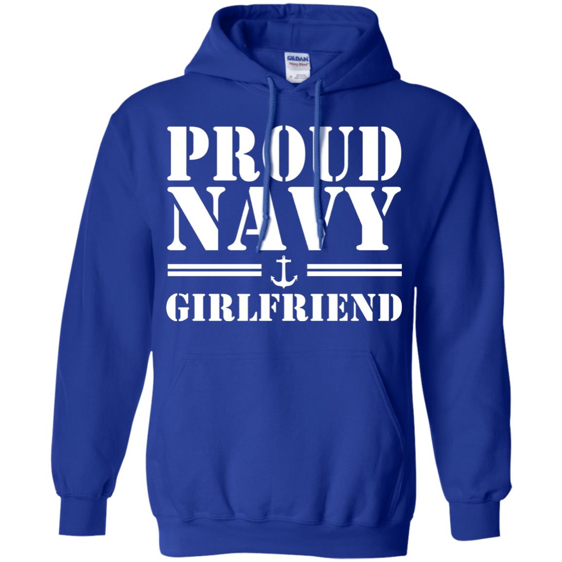 Pride U.s. Army Shirt Proud Navy Girlfriend Royal