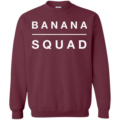 Funny Banana Squad T-shirt Maroon