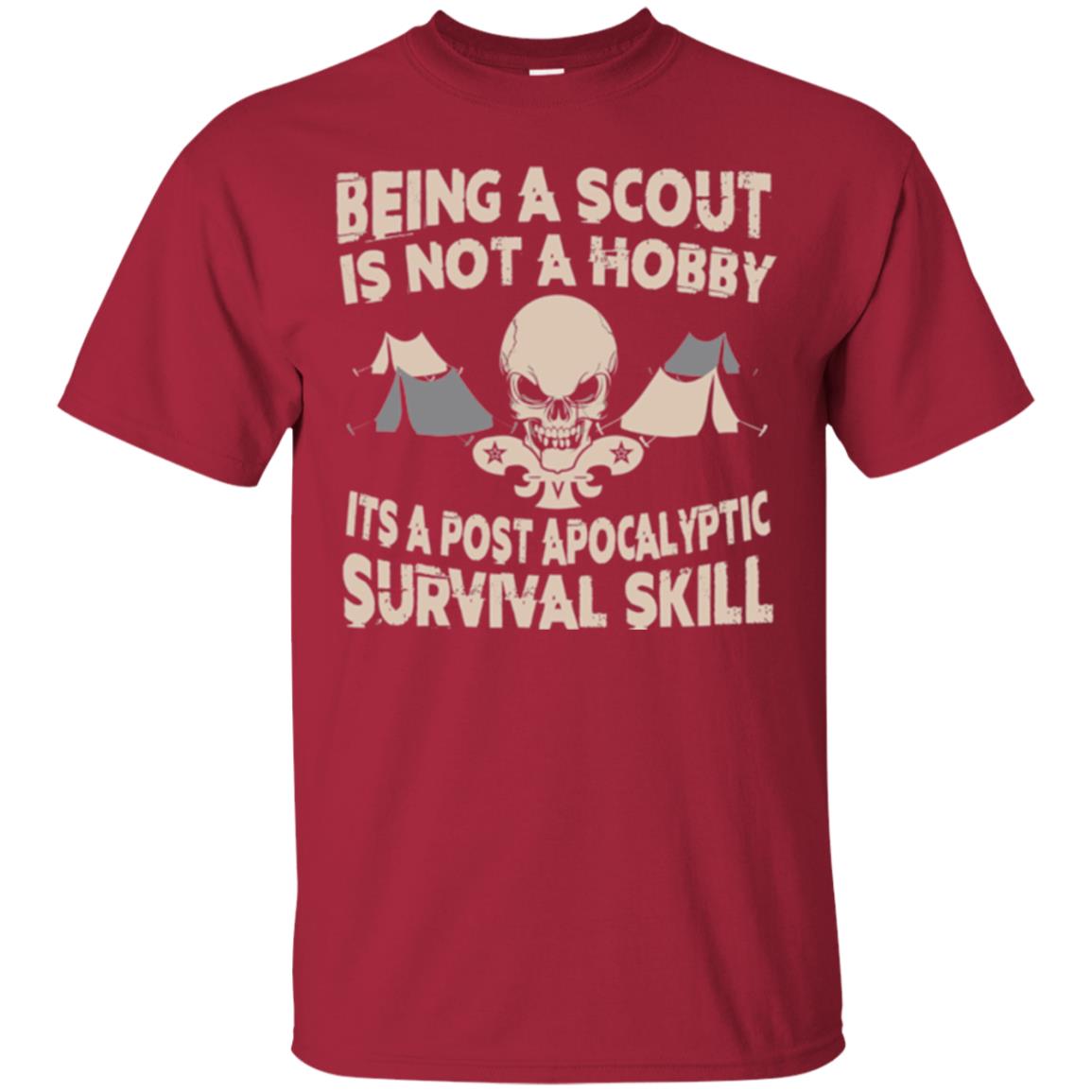 Being A Scout Is Not A Hobby T-shirt Cardinal