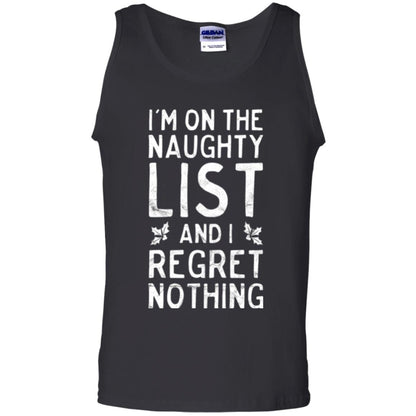 Christmas T-shirt I_m On The Naughty List Black