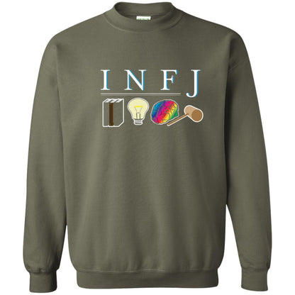 Infj Personality T-shirt Military Green