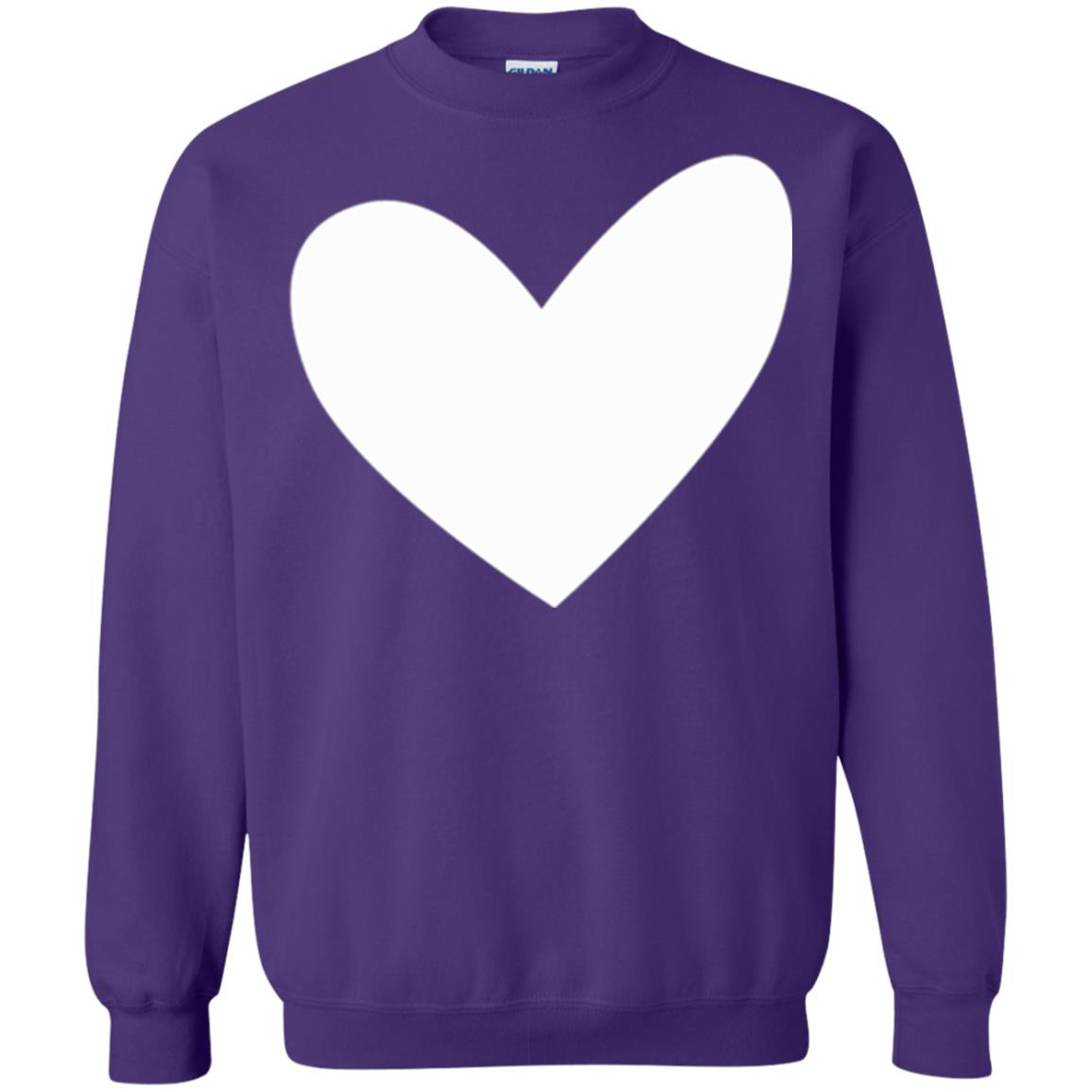 All About Heart T-shirt Cute Heart For Valentine Purple