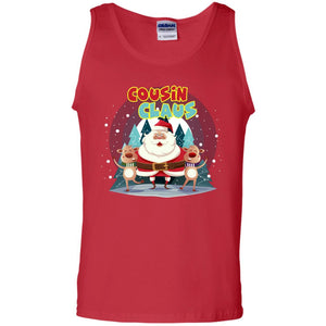 Cousin Claus Matching Family X-mas Gift ShirtG220 Gildan 100% Cotton Tank Top