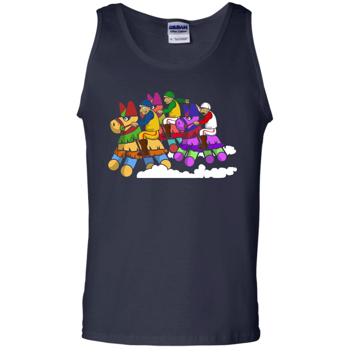 Derby Party Pinata Jockeys Cinco De Mayo Horse Race Shirt Navy