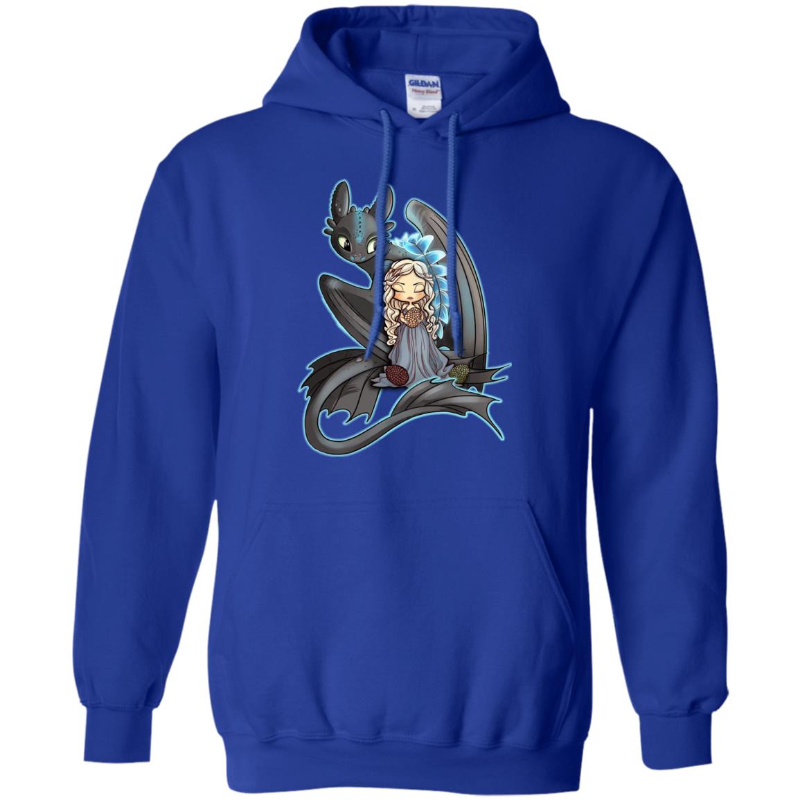 Dragon Night Fury Cartoon Shirt Royal
