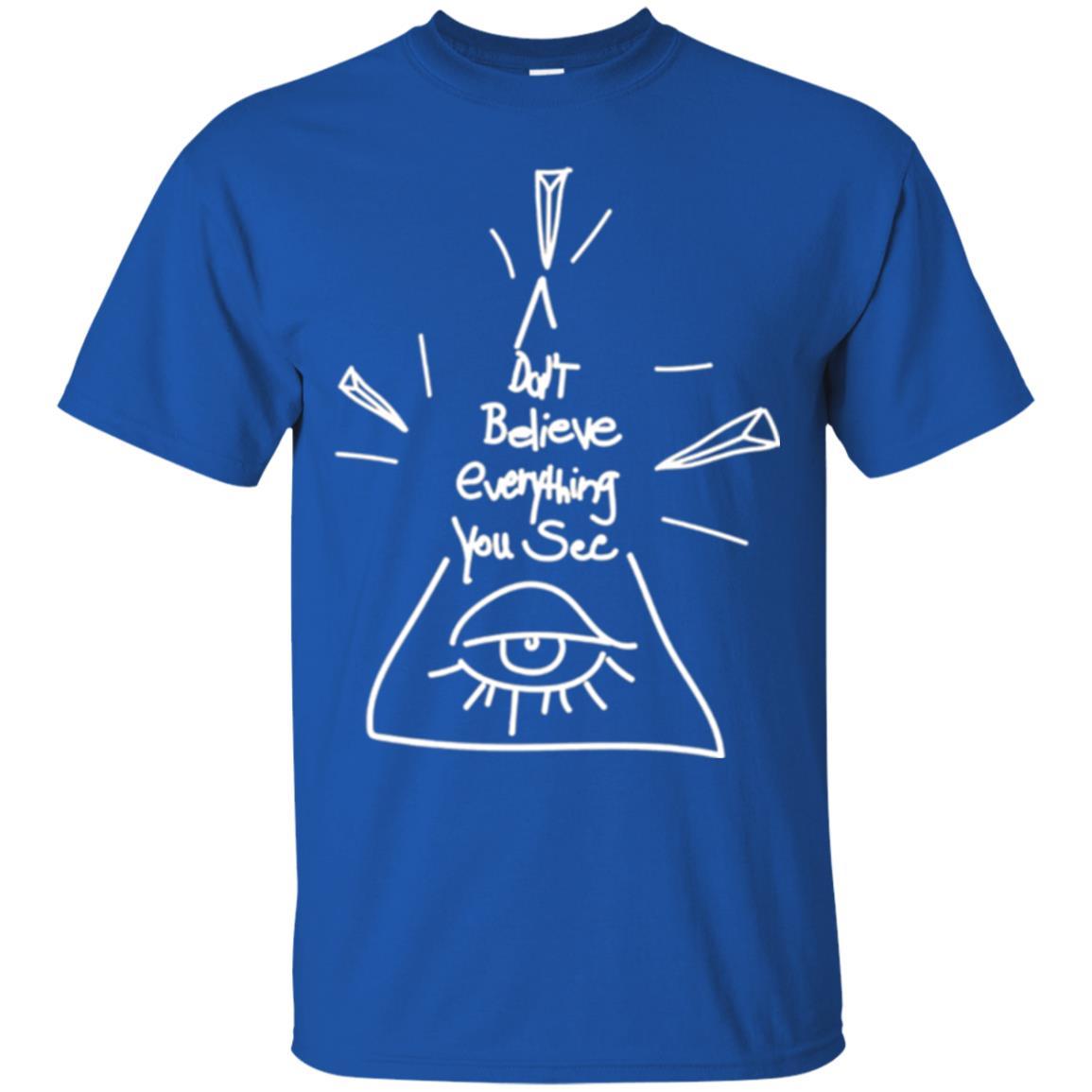 Shane Dawson T-shirt Don't Believe Everything You See Royal