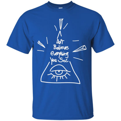 Shane Dawson T-shirt Don't Believe Everything You See Royal