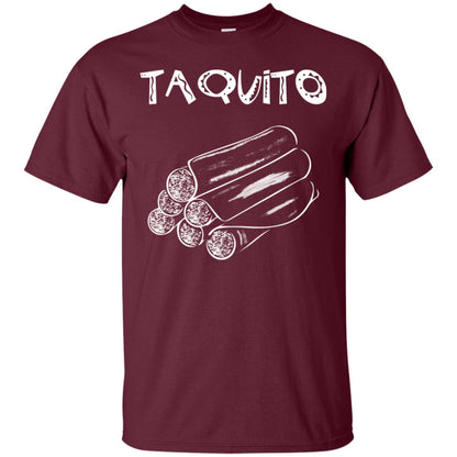 Taquito Shirt For Mens Womens Maroon