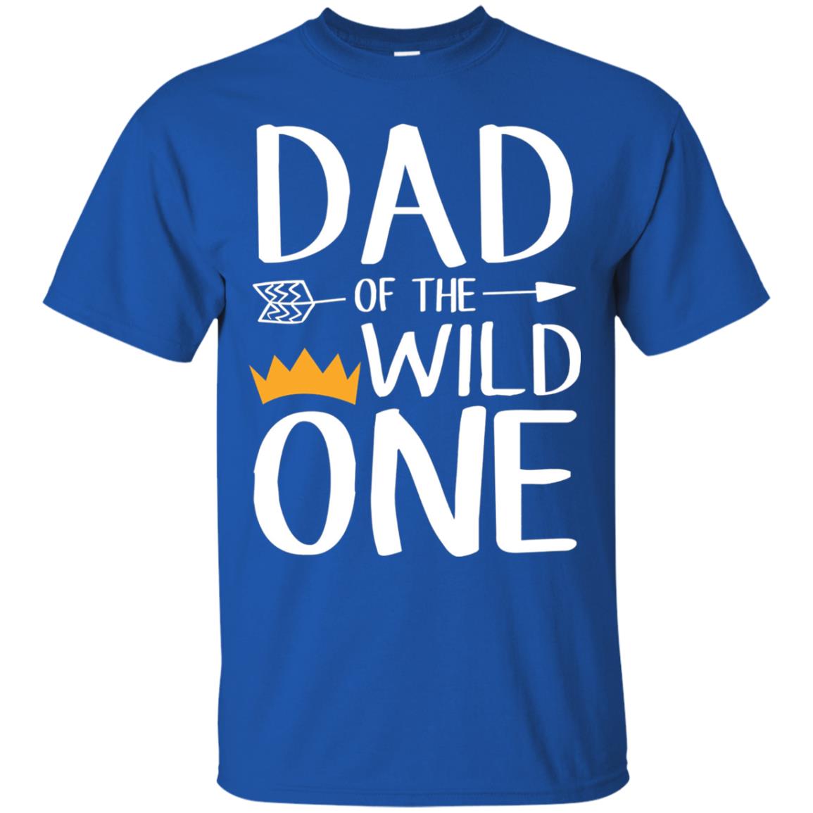 Dad Of The Wild One Thing 1st Birthday Shirt Royal