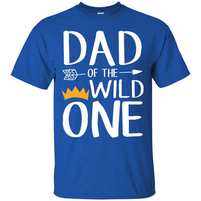 Dad Of The Wild One Thing 1st Birthday Shirt Royal