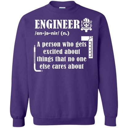 Engineer T-shirt A Person Who Gets Excited About Purple