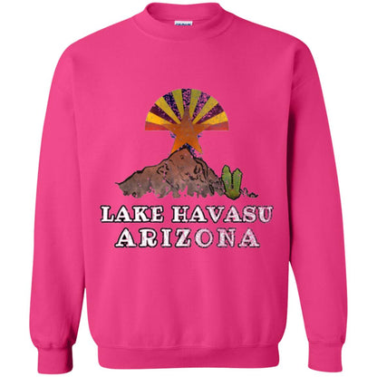 Lake Havasu Arizona T-shirt Flag Inspired Desert Scenery Heliconia