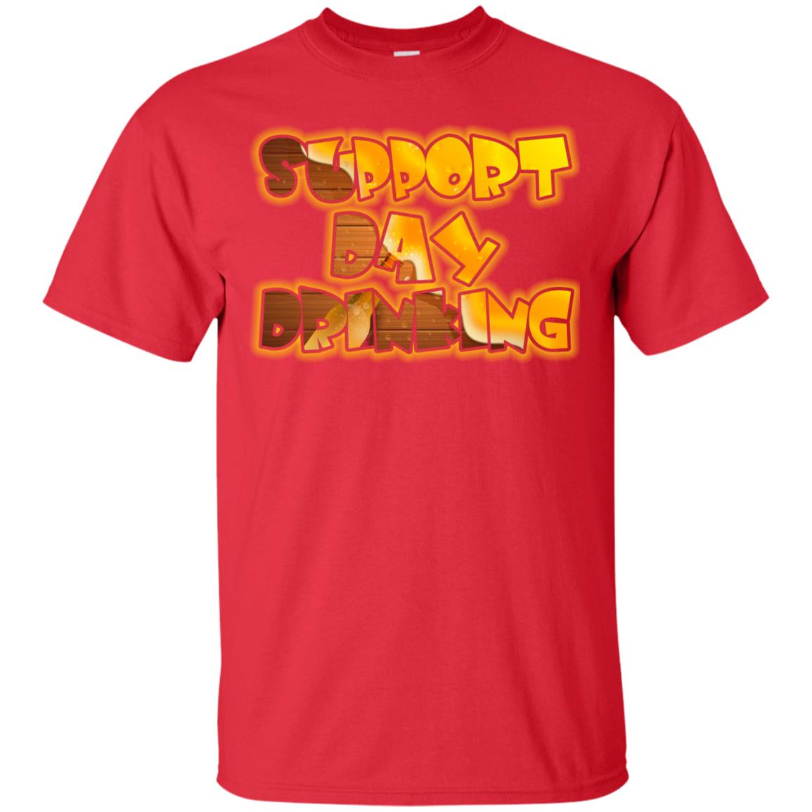 Saint Patrick's Day T-shirt Support Day Drinking Red