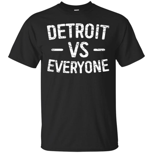 Detroit Vs Everyone T-shirt Black