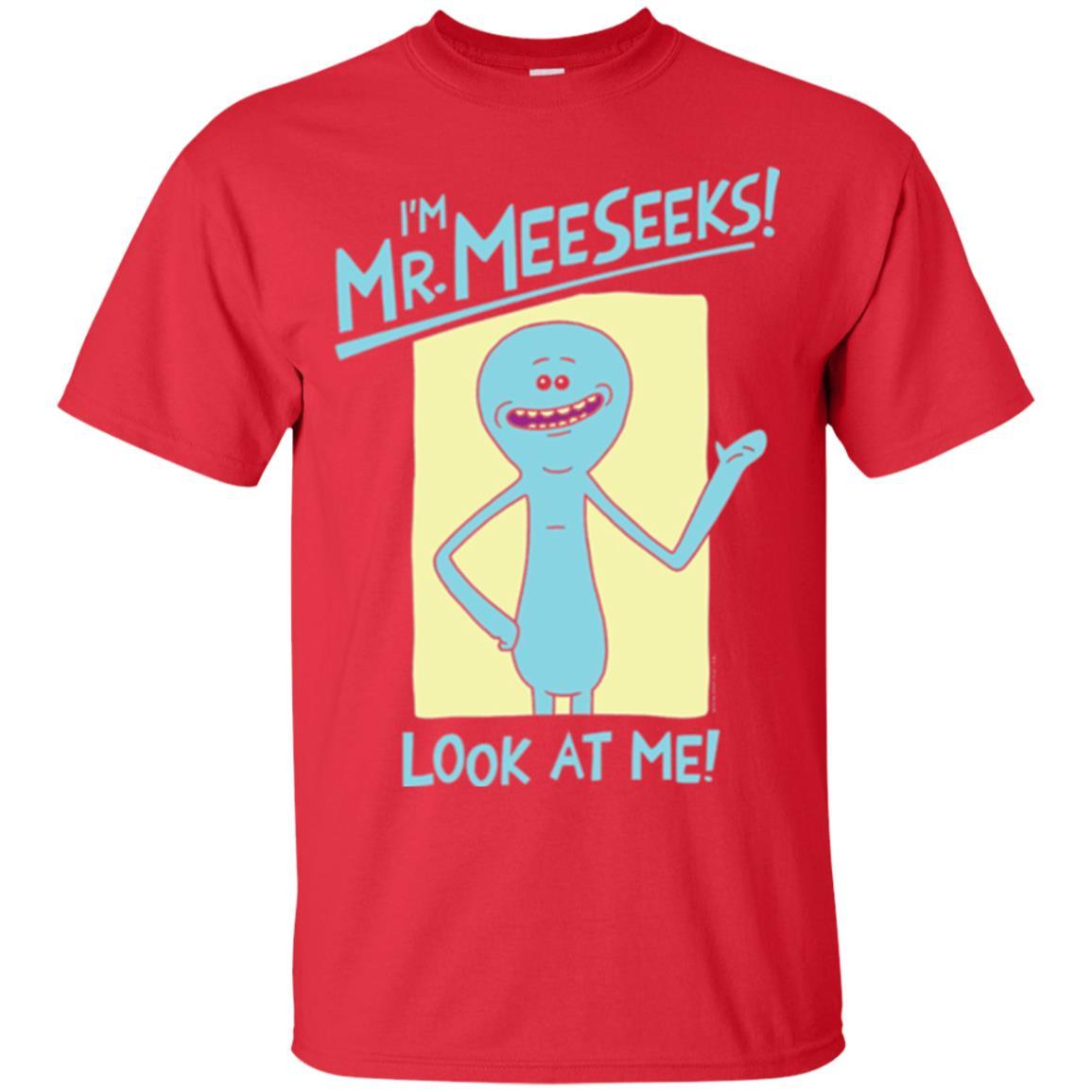 Film T-shirt I'm Mr. Meeseeks Look At Me Red