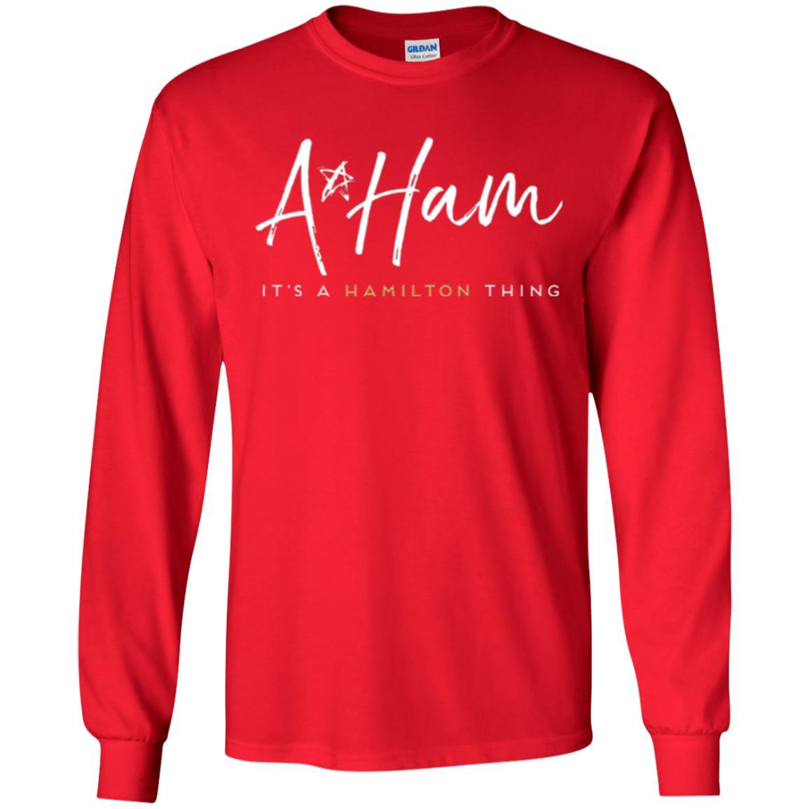 Alexander T-shirt A.ham It's A Hamilton Thing Red