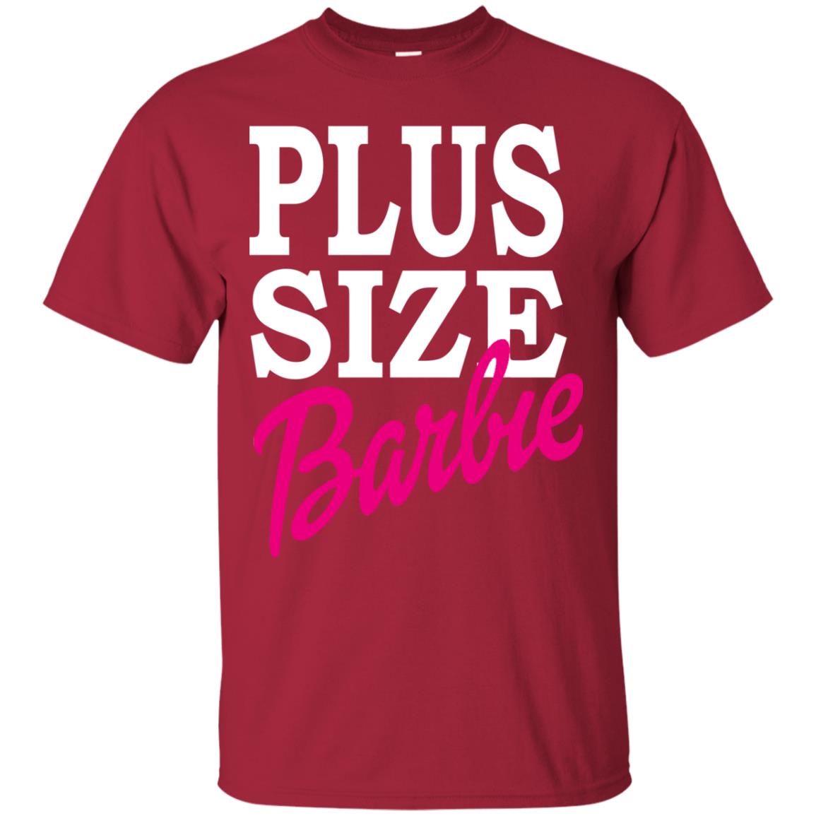 Plus Size Barbie Doll Princess Shirt Cardinal