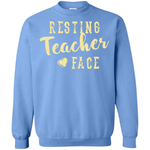 Resting Teacher Face T-shirt