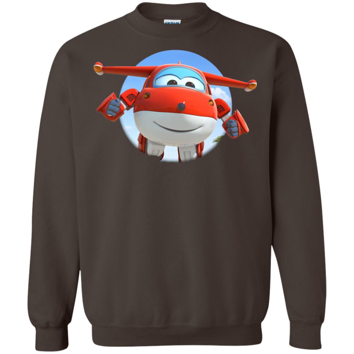 Super Wings Jett Movie Lover T-shirt Dark Chocolate