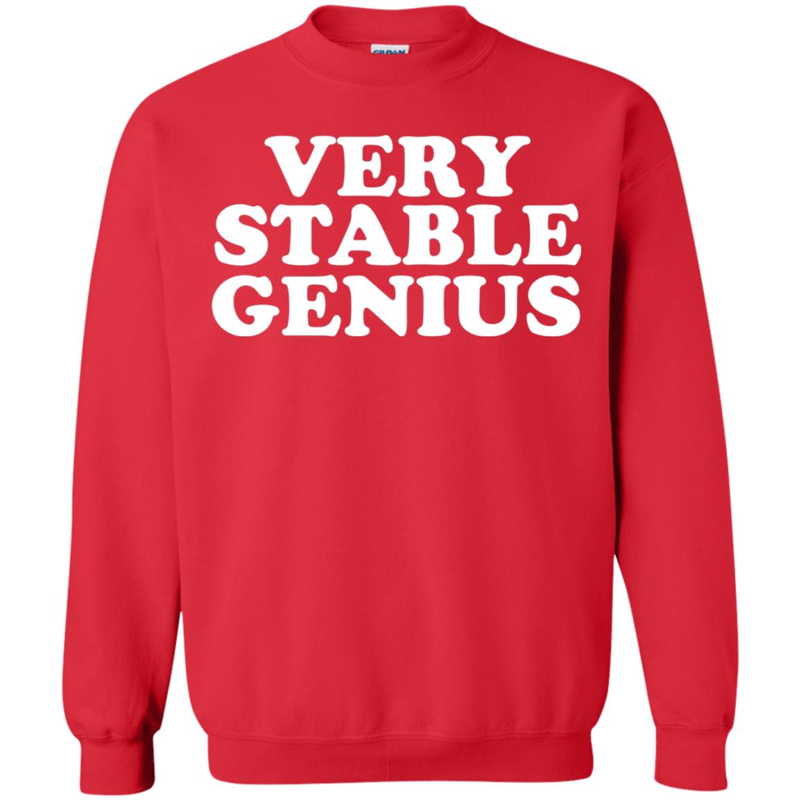 Very Stable Genius T-shirt Red