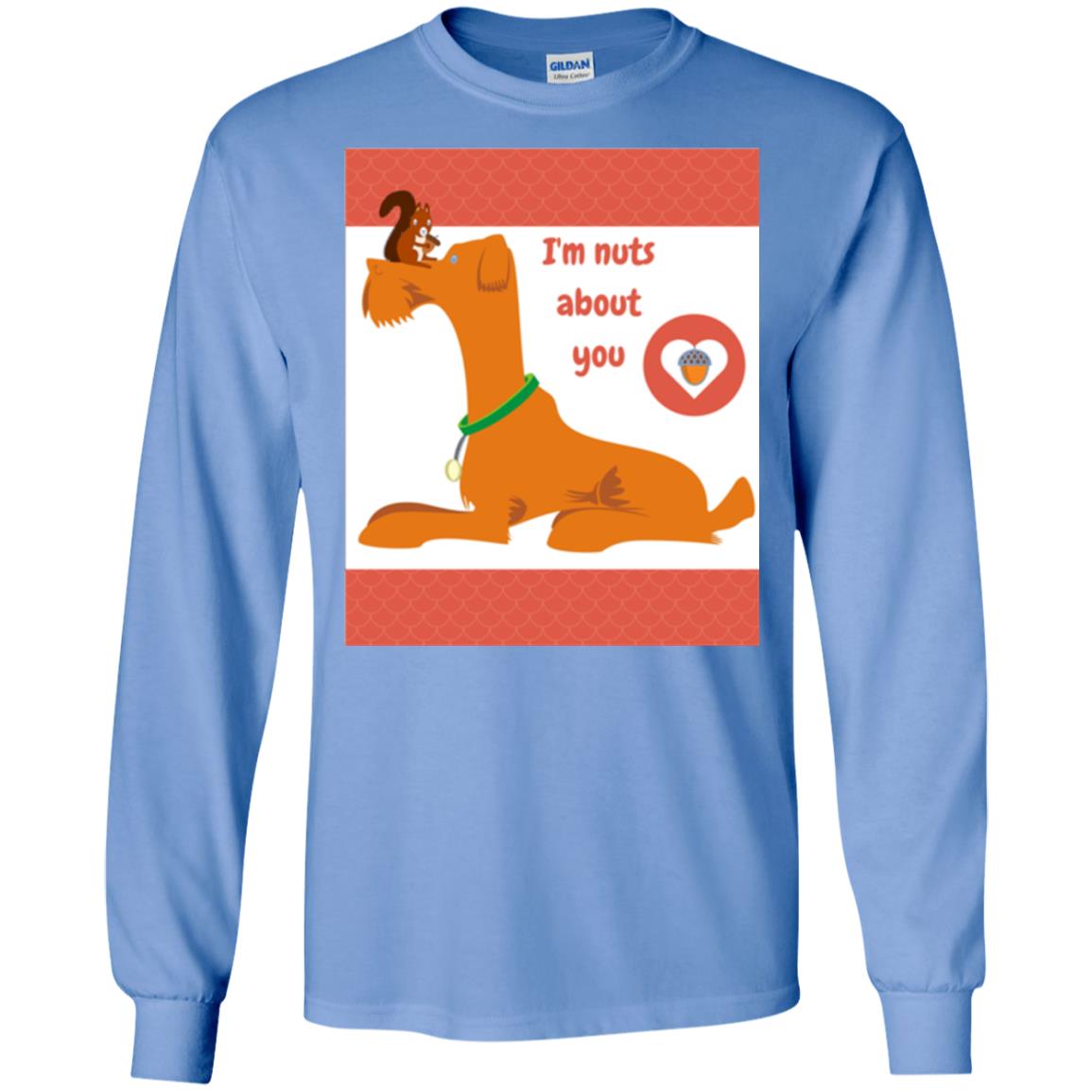 I_m Nuts About You T-shirt Carolina Blue