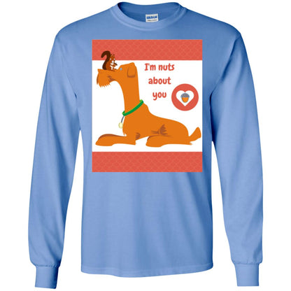 I_m Nuts About You T-shirt Carolina Blue