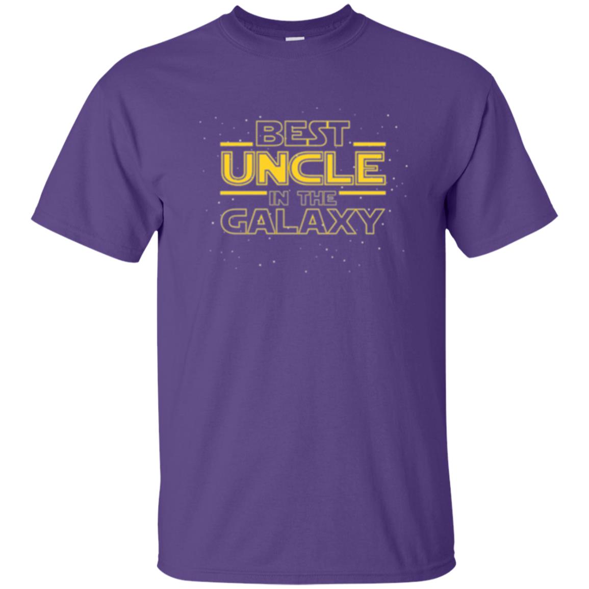 Uncle T-shirt Best Uncle In The Galaxyt-shirt Purple