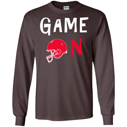 Football Lover T-shirt Game On Dark Chocolate