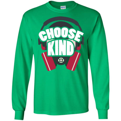 Anti Bullying T-shirt Choose Kind Irish Green
