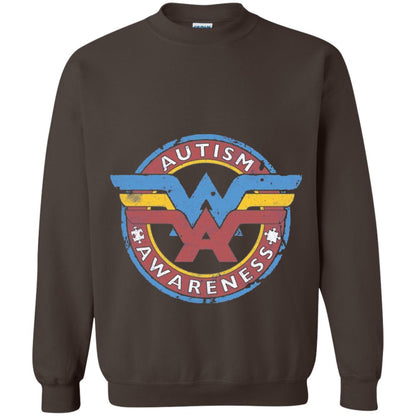 Autism Awareness T-shirt Dark Chocolate