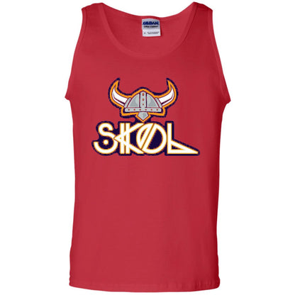 Skol Chant T-shirt With Nordic Helmet Red