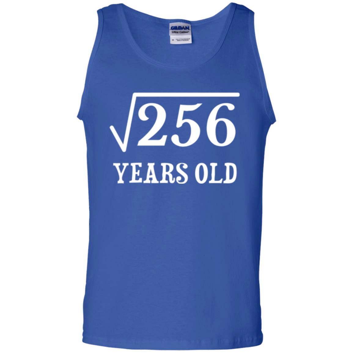 Birthday T-shirt Square Root Of 256 16th Years Old Royal