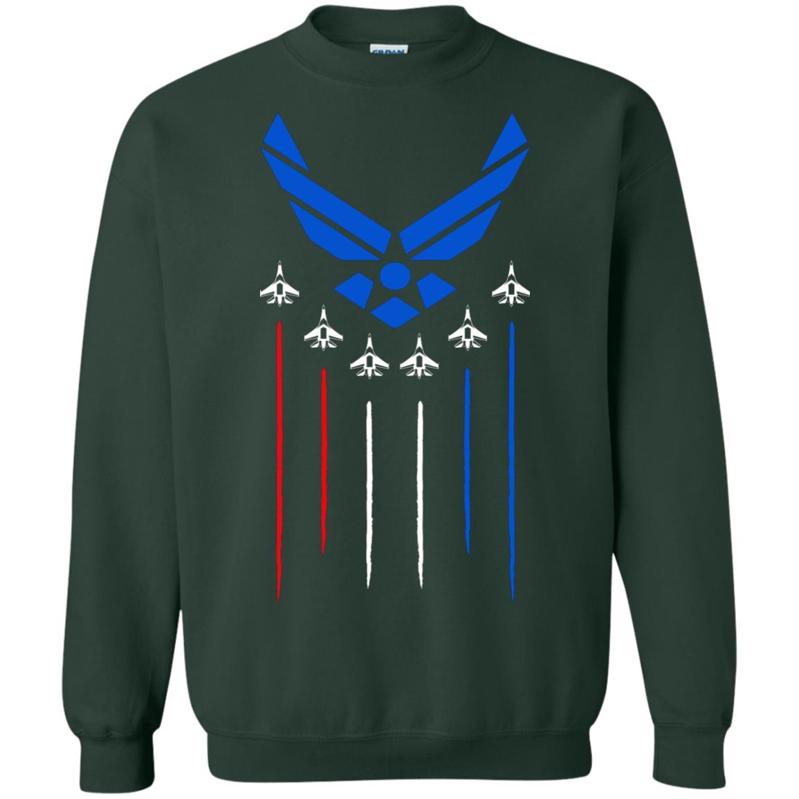 Air Force America Military Shirt Forest Green