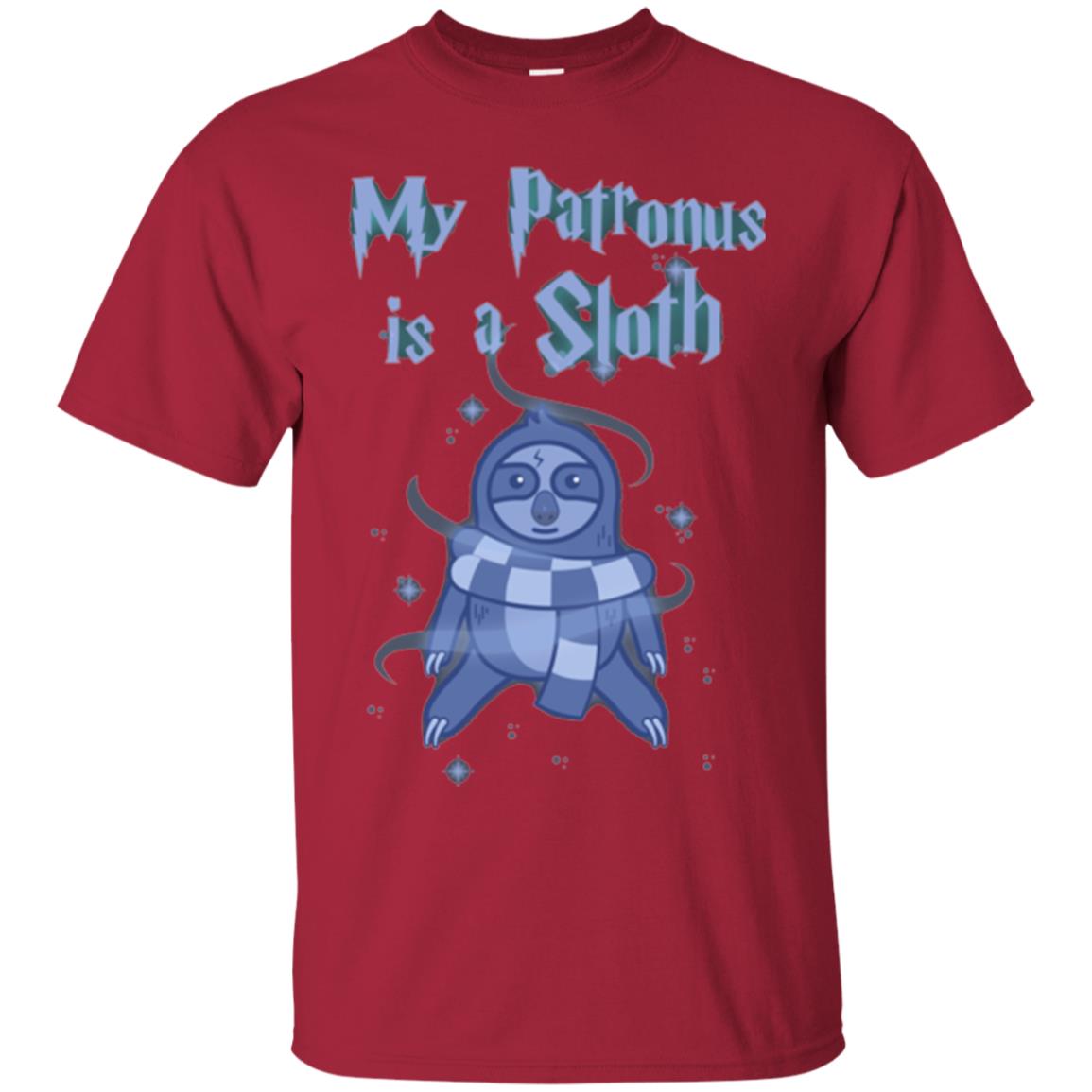 Sloth T-shirt My Patronus Is A Sloth Cardinal