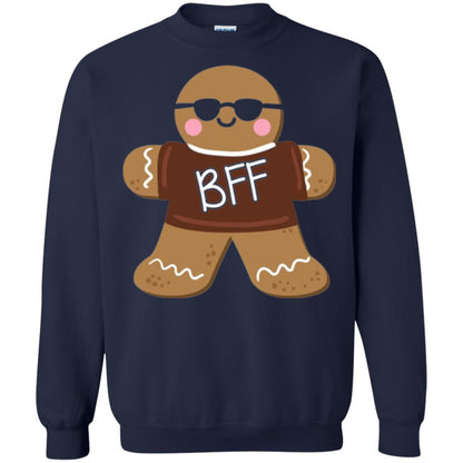 Gingerbread T-shirt Best Friend Forever Navy