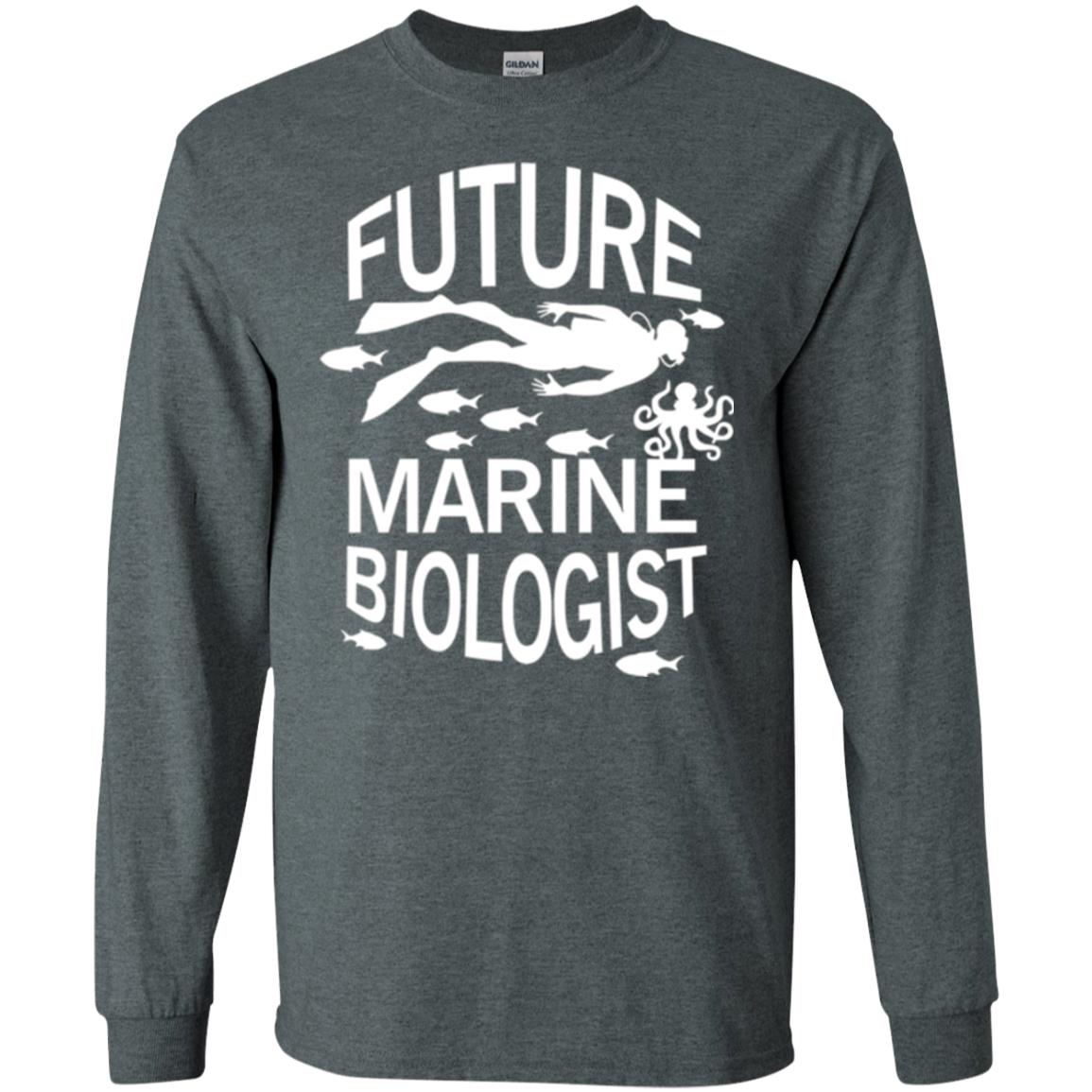 Cute Marine Biologist T-shirt Dark Heather