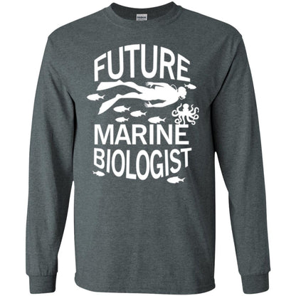 Cute Marine Biologist T-shirt Dark Heather
