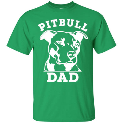 Pit Bull Dad T-shirt Pitbull Lovers Irish Green