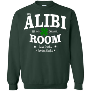 Wine Lovers T-shirt The Alibi Room Est.1963 Chicagoil Irish Drinks Russian Chick