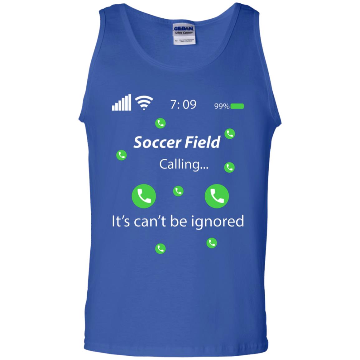Soccer Field Is Calling It Can't Be Ignored Soccer Lovers Shirt Royal