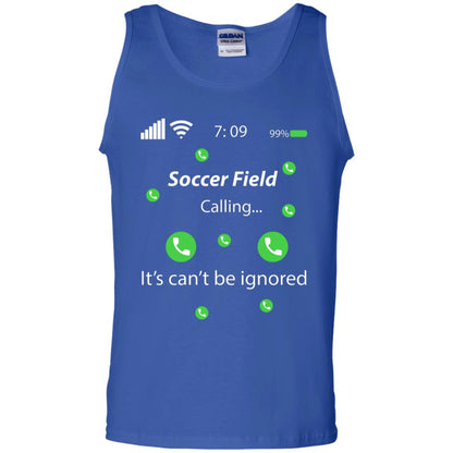 Soccer Field Is Calling It Can't Be Ignored Soccer Lovers Shirt Royal