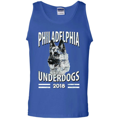 Dog Lover T-shirt Philadelphia Underdogs 2018 T-shirt Royal