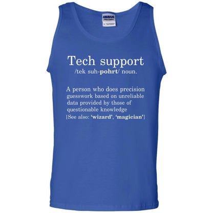 Computer Nerd T-shirt Tech Support Definition Royal