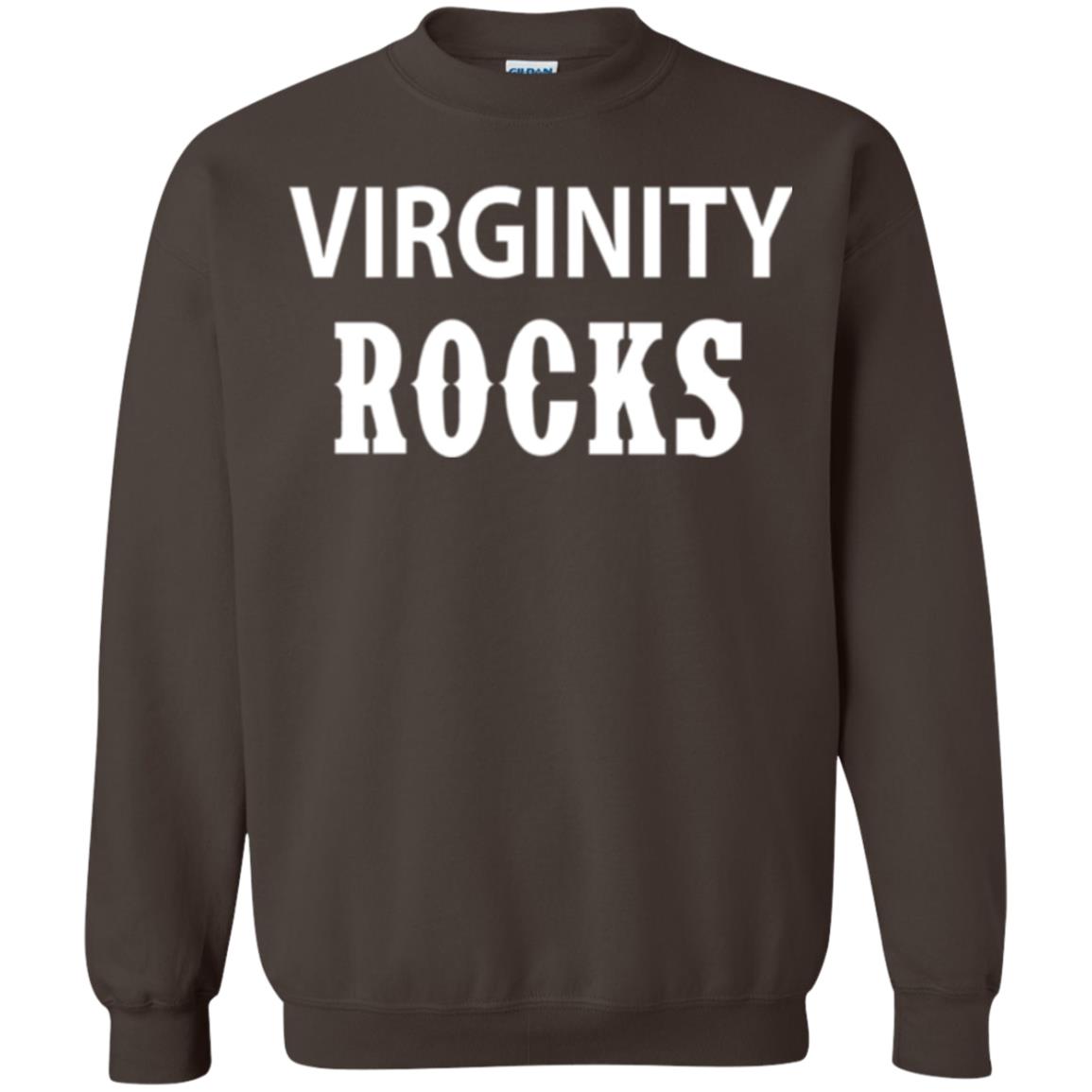 Virginity Rocks T-shirt Dark Chocolate