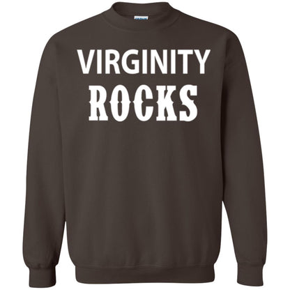 Virginity Rocks T-shirt Dark Chocolate