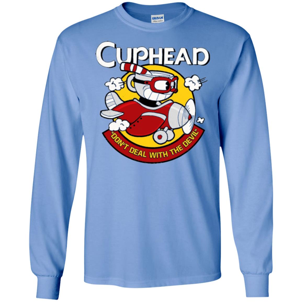 Moive T-shirt Don_t Deal With The Devil Carolina Blue