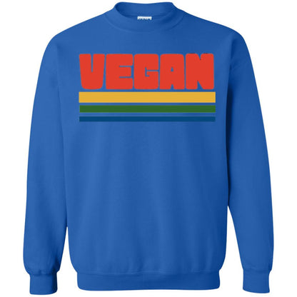 Vegan T-shirt Retro Style Veganism Royal