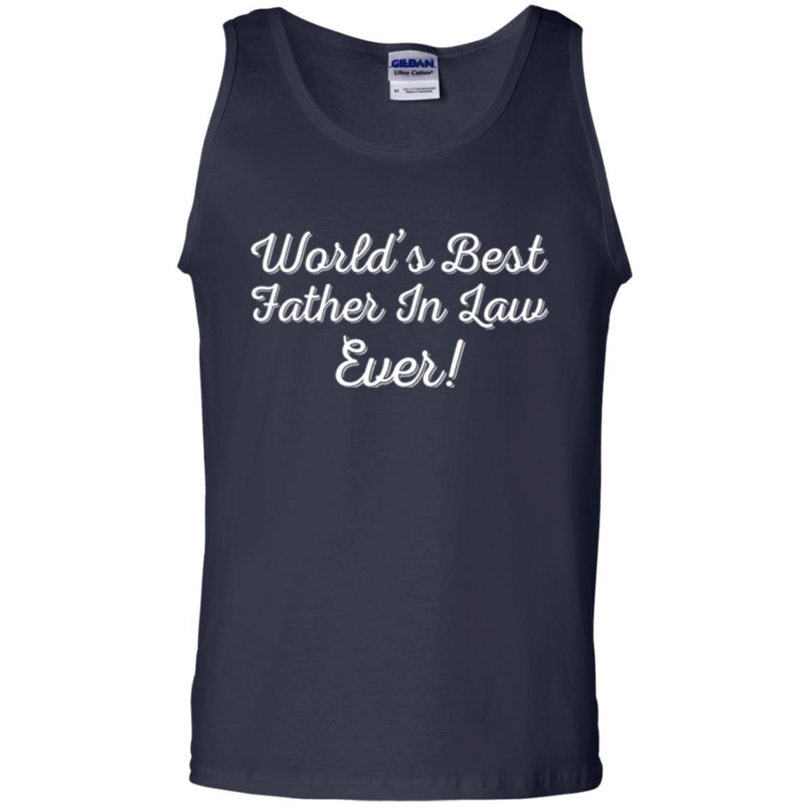 Daddy T-shirt World's Best Father In Law Ever T-shirt Navy
